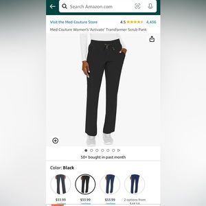 Med couture scrub set